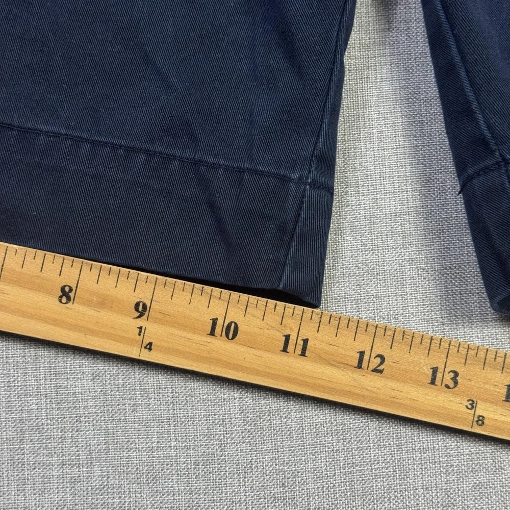 Polo Ralph Lauren Chino Shorts Mens 38 Blue Cotton Classic Fit 9